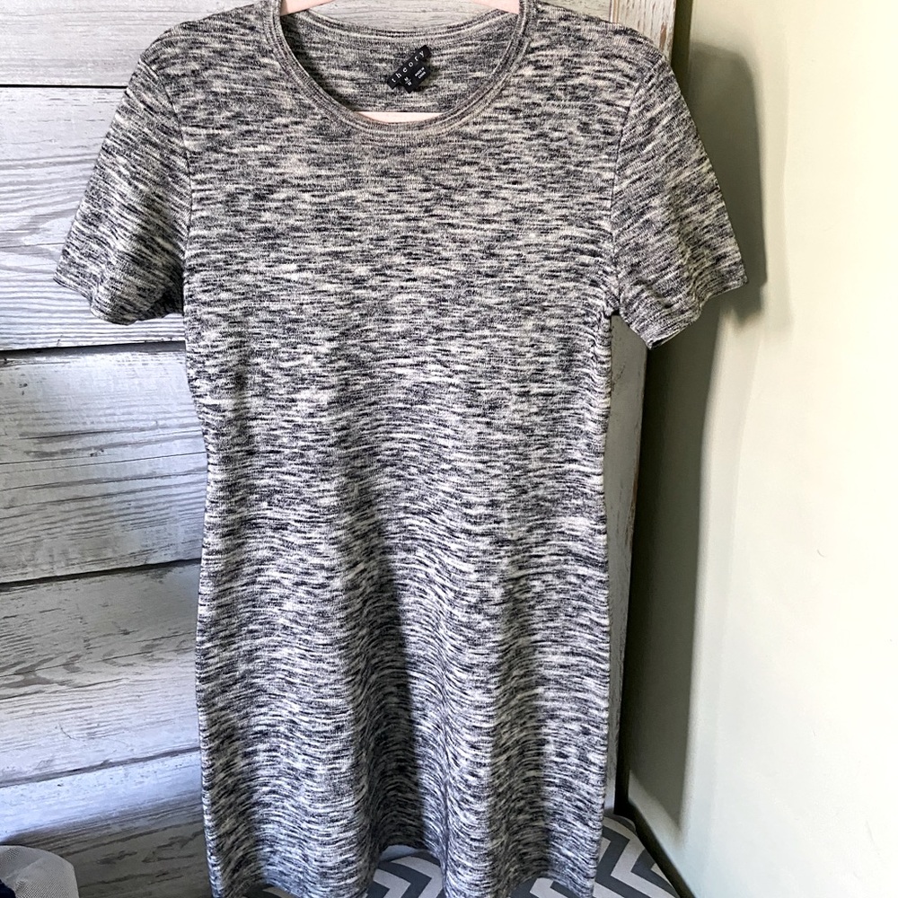 Short sleeved sweater dress